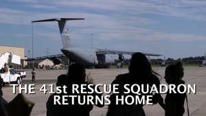 41st Rescue Squadron Return
