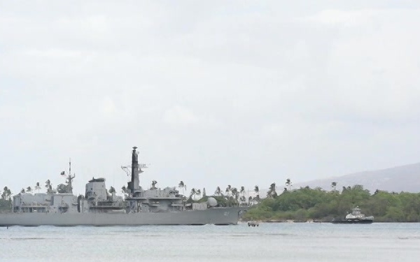 CNS Almirante Lynch (FF 07) returns to Joint Base Pearl Harbor-Hickam