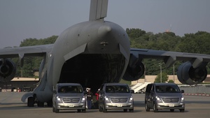 UNC Repatriation Departure Ceremony