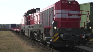 Social Media Luxembourg Warehouse Transport Train to Poland