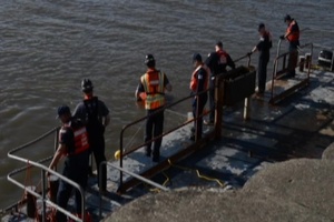 Coast Guard, Alaska Chadux Corporation give demonstration in Bethel, Alaska