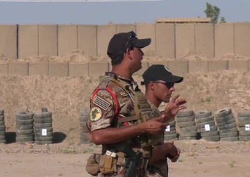 Iraqi Counter-Terrorism Service Members Receive Instruction During Range Operations