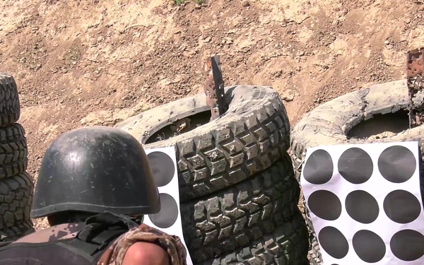 Iraqi Counter-Terrorism Service Combat Pistol Qualification