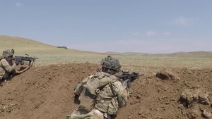 B-Roll, 3rd Squadron 2CR Small Unit Tactics - Exercise Noble Partner 18