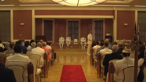 Naval Medical Center Change of Command B-roll