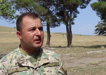 Georgian Army, Ukrainian Marines participate in urban ops training for Noble Partner 18