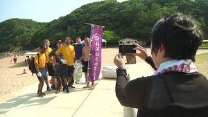 Volunteers Clean-Up Beach for Ocean Day