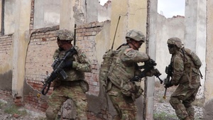 B Roll: 2CR, Georgian SOF Combined Urban Ops Exercise during Noble Partner 18
