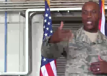 CMSAF Kaleth O. Wright RAF Mildenhall All Call