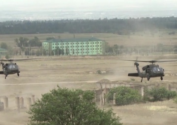 Social Media: Georgia NG, 2CR conduct combined urban operations exercise with Georgian, German, and Ukrainian forces