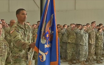 1-285th Attack Reconnaissance Battalion Flag Casing Ceremony