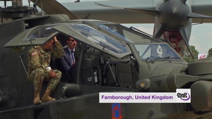 DMA EUR/AF 1 min news break - Farnborough International Air Show