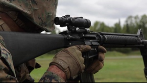 4th MARDIV Super Squad Competitors Push their Limits During the Combat Marksmanship Endurance Test