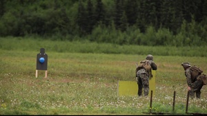 4th MARDIV Super Squad Competitors Push their Limits During the Combat Marksmanship Endurance Test