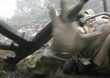 Military police train in Operation Blue Shield