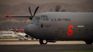 B-Roll: MAFFS 6 at SoCal airtanker base during Holy Fire