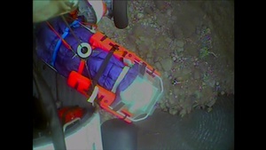Coast Guard Medevacs Injured Man at Rock Creek Falls