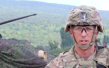 Interview with  U.S. Army Sgt. William Hillis from 2-5 CAV at NSTA, Bulgaria