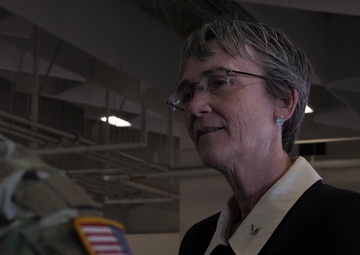 Secretary of the Air Force Heather Wilson Visits JBER