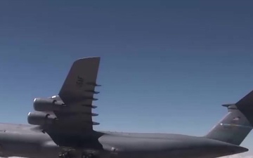 C-5 Galaxy inflight from Dover AFB
