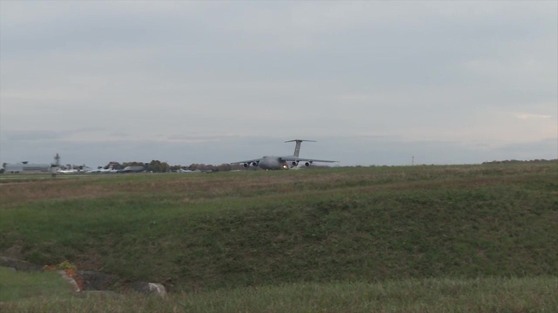 C-5 Galaxy taking off from Dover AFB