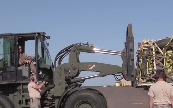 148th Fighter Wing Logistics Readiness Squadron (LRS) Support of unit's AEF missions