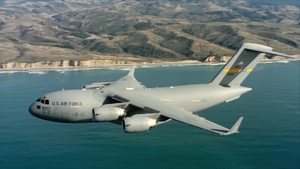 C-17 Globemaster Inflight From JB Charleston