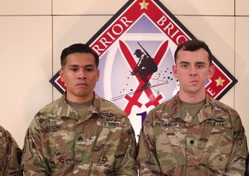 1BCT Soldiers Receive Awards for Valor