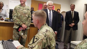 Media Availability for Limited User Test announcement at Fort Hood, Texas