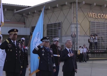 Team Osan Hosts Repatriation