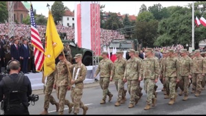 US Army Soldiers help Polish Army celebrate their 100th Anniversary on Polish Armed Forces Day