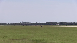 HC-130 taking off from Moody AFB