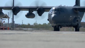 HC-130J taxi at Davis-Monthan AFB