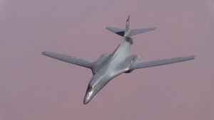 B-1B Lancer inflight from Ellsworth AFB