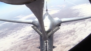 B-1B Lancer inflight from Ellsworth AFB