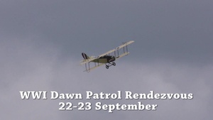 WWI Dawn Patrol Promo for Sept. 22-23 Museum Event