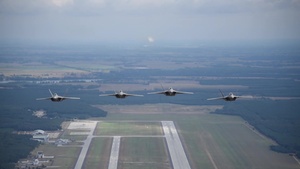 F-22's Arrive in Poland