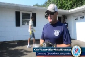 Coast Guard helps elderly community after devastating flood in Brick, New Jersey