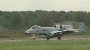 A-10 Thunderbolt II taxi at Moody AFB
