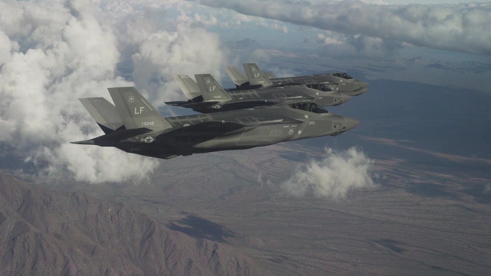 DVIDS - Video - F-35 Lightning II inflight from Luke AFB
