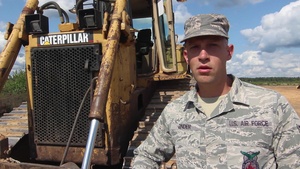 201st RED HORSE deploy for training to Lithuania.