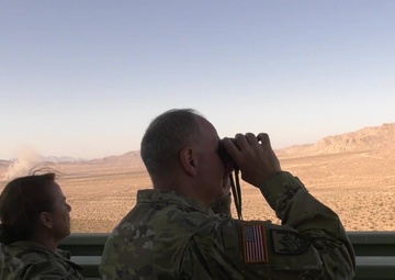 Lt. Gen Timothy J. Kadavy visits NTC rotation of 56th SBCT