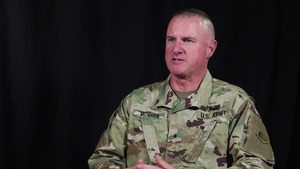 Brig. Gen. Francis McGinn interview, Camp Arifjan, Kuwait