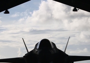 F-35B Lightning II's conduct routine flight operations