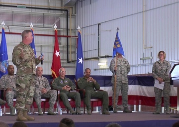 167th Airlift Wing Holds Change of Command Ceremony