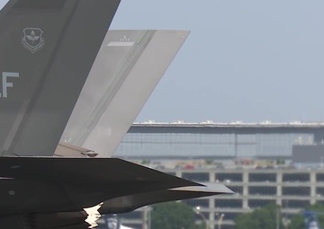 142nd Fighter Wing hosts F-35s  for dissimiler air combat training