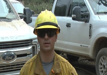TF Rugged soldier returns to home state to help firefighting effort