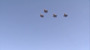 Stanley Cup Game 2 F-35 Flyover