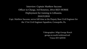 201st RED HORSE Squadron push forward to the end of their Lithuanian construction project.
