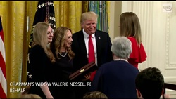 President Presents Medal of Honor to Fallen Airman’s Widow